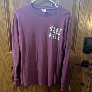 Comfort Colors Women's Long Sleeve Tee - Purple